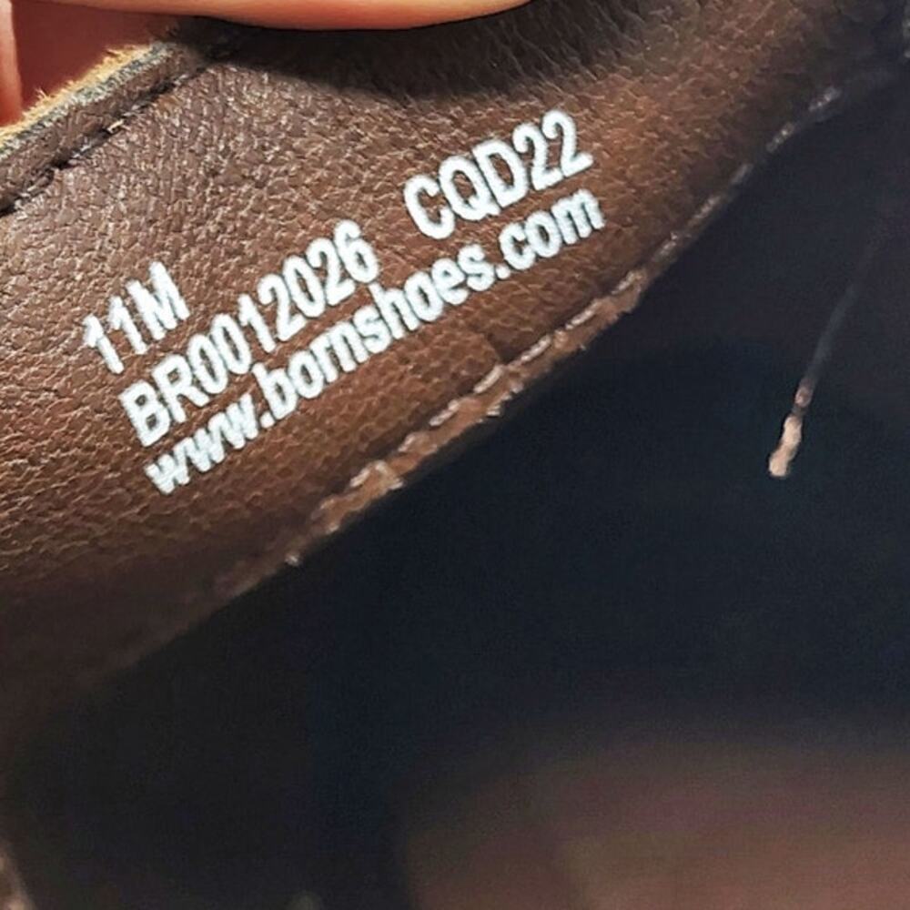New Born Shoes Womens 11 Kerri Boots Brown Leather Distressed Ankle Boho Western - Picture 10 of 10